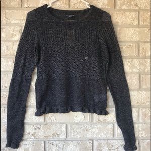 XS, American Eagle black sweater